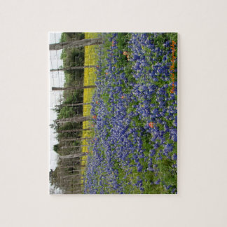 TexasBluebonnets machen Kunst-Fotografie ein Puzzle