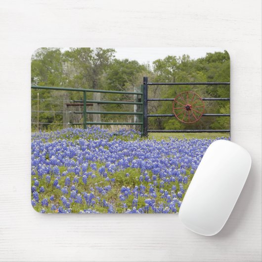 TexasBluebonnets Mousepad (Mit Mouse)