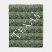TexasBluebonnets "Steppdecke " Fleecedecke (Vorderseite)