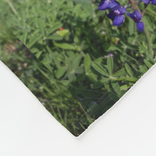 TexasBluebonnets "Steppdecke " Fleecedecke (Ecke)