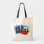 Texasbluebonnets-Tasche Tragetasche (Vorne)