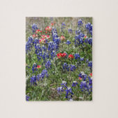 TexasBluebonnets u. indischer Puzzle (Vertikal)