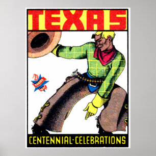 TexasCentennial 1936 Poster