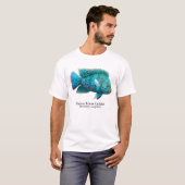 Texascichlid-Fisch-T - Shirt (Vorne ganz)