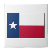 Texasflagge Fliese (Vorderseite)