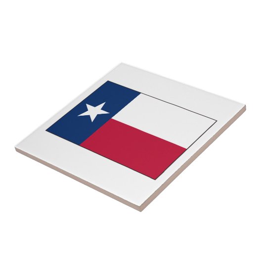 Texasflagge Fliese (Seite)