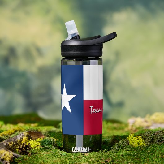Texasflasche, patriotische Texasfahne Trinkflasche (Außenbereich)
