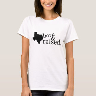 Texasgeborenes angehoben T-Shirt