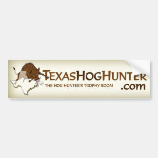TexasHogHunter.com-Autoaufkleber Autoaufkleber