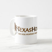 TexasHogHunter.com-Kaffee-Tasse Kaffeetasse (Vorderseite Links)