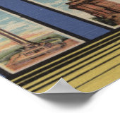 TexasLarge Letter Scenes 2 Poster (Ecke)