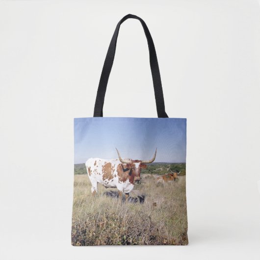 Texaslonghorn-Zucht (Foto) Tasche (Vorderseite)