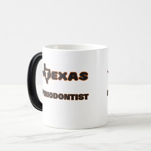 TexasPeriodontist Verwandlungstasse (Vorderseite Links)