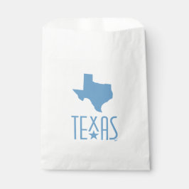 Texasymbole, Staat von Texas, blau Geschenktütchen