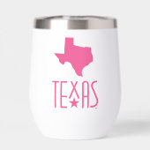 Texasymbole, Staat von Texas, rosa (Rückseite)