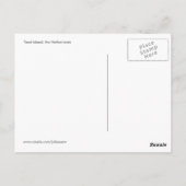 Texel Coastline Postkarte (Rückseite)