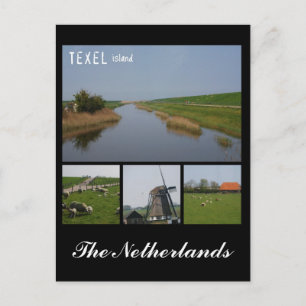 Texel Island Postkarte