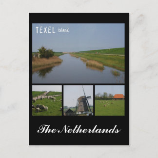 Texel Island Postkarte