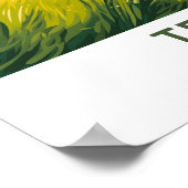 Texel Netherlands Travel Print Poster (Ecke)