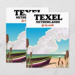 Texel Niederlande Reiseplakat