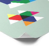 TEXILATE-Poster Poster (Ecke)