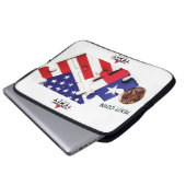 "TeXit Coin 15" Puzzle Piece and Logo Laptopschutzhülle (Vorne Knopf)