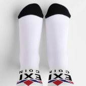 TeXit-Coin-Logo Socken (Oben)