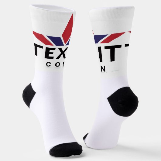 TeXit-Coin-Logo Socken (Gewinkelt)