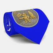 TeXit Coin Men's Krawatte (Gerollt)