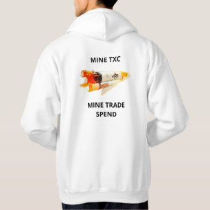 TeXit Coin OFFIZIELLE LOGO HOODIE ROCKETSHIP