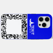 Texit Coin QR Code Case-Mate iPhone Hülle (Rückseite (Horizontal))