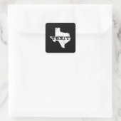 Texit - Nation Texas - Texaner für Sezession Quadratischer Aufkleber (Tasche)