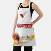 TexitCoin-Raketenanzug-Schürze Schürze (InSitu)