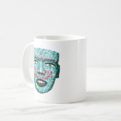 Texmilincan Maske Kaffeetasse (Vorderseite Links)