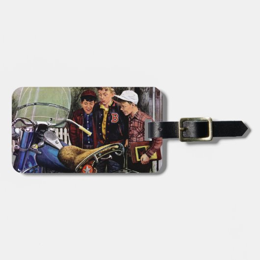 Texs Motorrad Gepäckanhänger (Vorderseite horizontal)