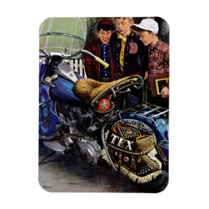 Texs Motorrad Magnet