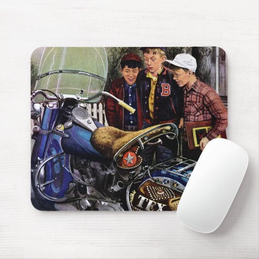 Texs Motorrad Mousepad (Mit Mouse)