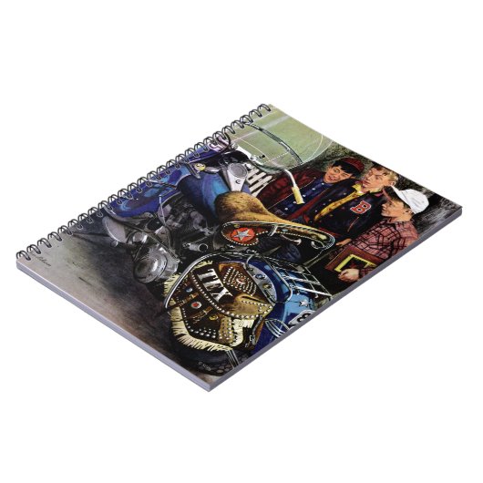 Texs Motorrad Notizblock (Linke Seite)