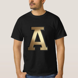 Text "A" T-Shirt