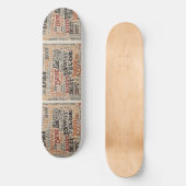 TEXt AI Mode Skateboard (Vorderseite)