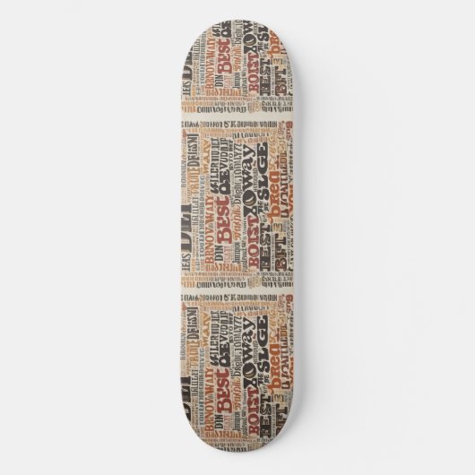 TEXt AI Mode Skateboard (Vorderseite)
