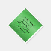 Text ändern - Aussie Slang Conversation Service Serviette (Ecke)