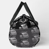 Text ändern, den ich lieber Dampfzug spielen würde Duffle Bag (Rechts)