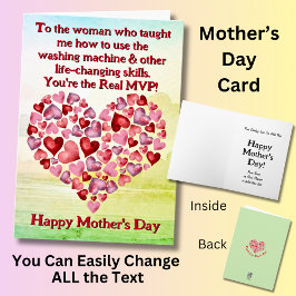 Text ändern, der mir beigebracht hat, wie man Wasc Karte