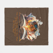 Text ändern, die Aktion entfaltet sich im Kopf, Bu Fleecedecke (Vorderseite (Horizontal))