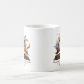 Text ändern, die Aktion entfaltet sich im Kopf, Bu Kaffeetasse (Mittel)