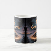 Text ändern, Goblin Express Halloween-Dampfzug Kaffeetasse (Mittel)
