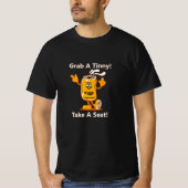 Text ändern, Grab Tinny Sitzplatz Bier trinken kan T-Shirt (Vorderseite)