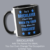 Text ändern, ich bin BRICKLAYER, halte nicht an Mü Tasse