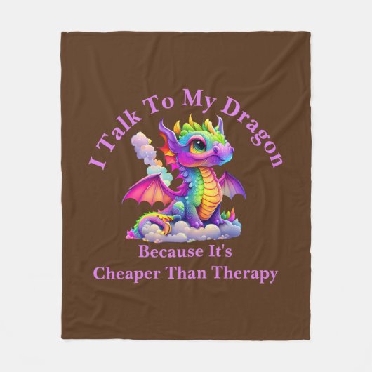 Text ändern, mit Drachen sprechen billiger als The Fleecedecke (Vorderseite)